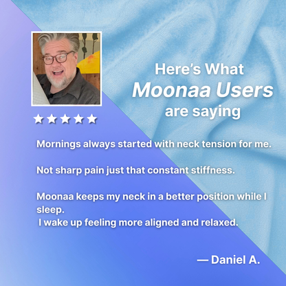 Moonaa® Contour Relief  Pillow